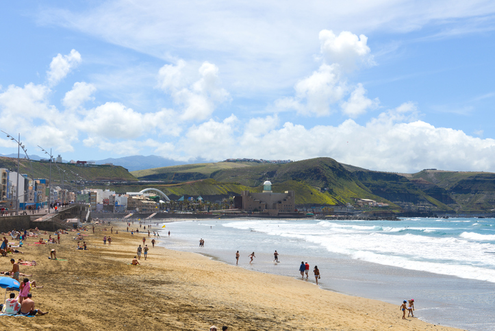 Las Canteras beach, Las Palmas de Gran Canaria, Canary Islands, Spain