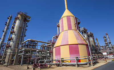La planta química de Cepsa en Palos de la Frontera (Huelva).